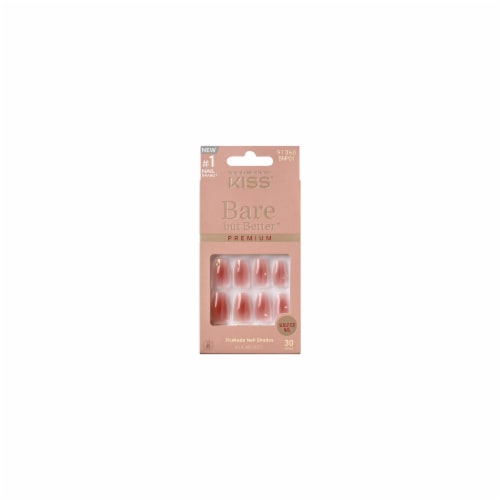 Kiss® Bare But Better™ Sculpted Nails Shine Perspective: front