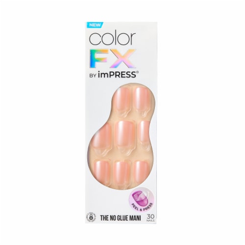 Kiss® imPress® Color FX No-Glue Mani Press On Nails - The Weekends Perspective: front