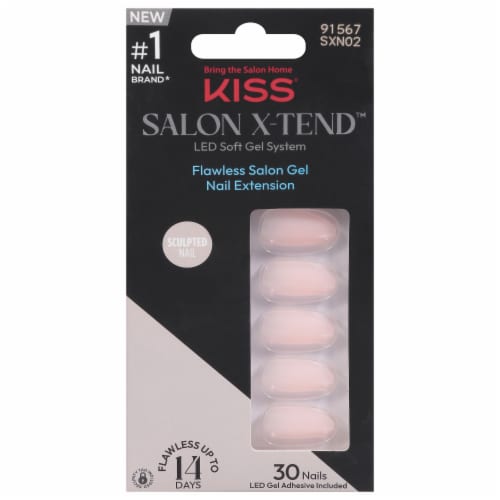 Kiss® Salon X-tend™ Nails Gloria Perspective: front