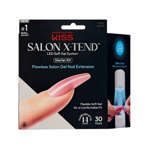 Kiss® Salon X-tend™ LED Soft Gel System Nails Tone Perspective: front