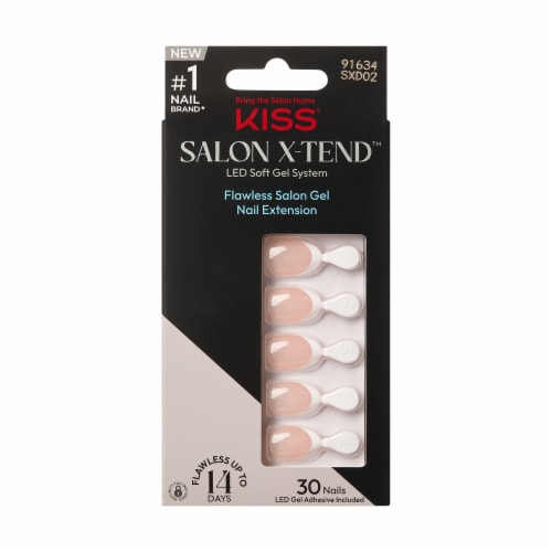 Kiss® Salon X-tend Nonsense Nails Perspective: front