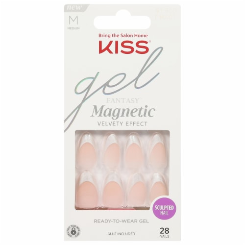 KISS® Gel Fantasy™ Magnetic Press-On Nails - North Coast Perspective: front