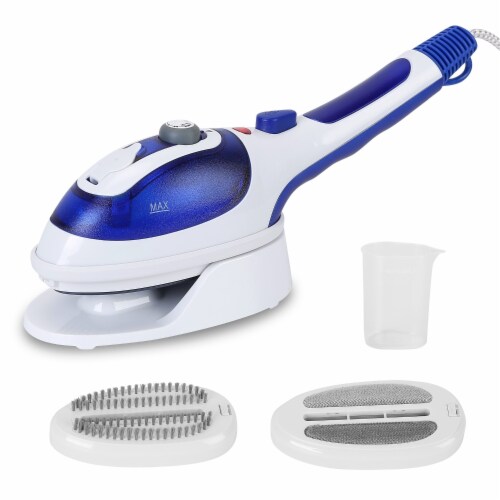 800W Handheld Steam Garment Steamer Blue Portable Anti Scalding Ceramic Iron 1 unit City Market