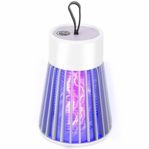 Electric Bug Zapper Mosquito Insect Killer Lamp Portable LED Light