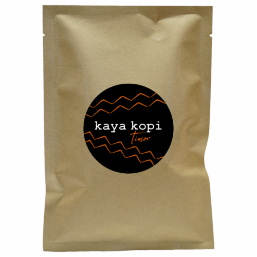 Premium Kaya Kopi Timor From Leste IslandsRobusta Arabica Roasted Coffee Beans (100 Grams) Perspective: front