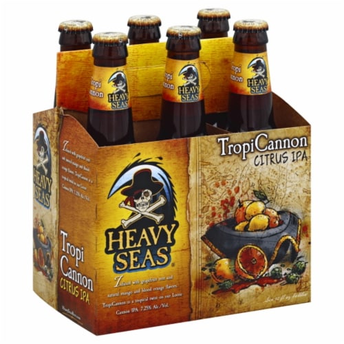 Heavy Seas® TropiCannon Citrus IPA Perspective: front