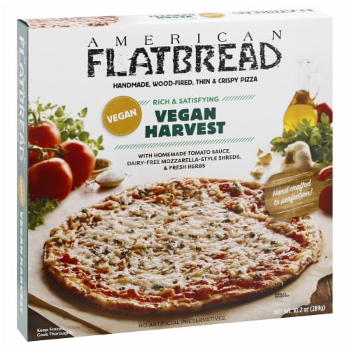 American Flatbreat® Vegan Harvest Frozen Pizza