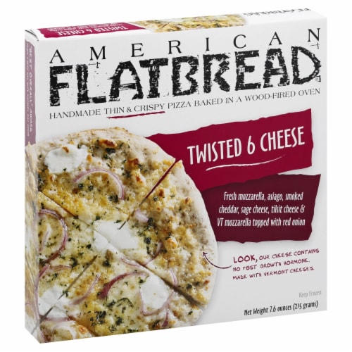 American Flatbread® Twisted 6 Cheese Frozen Pizza Perspective: front