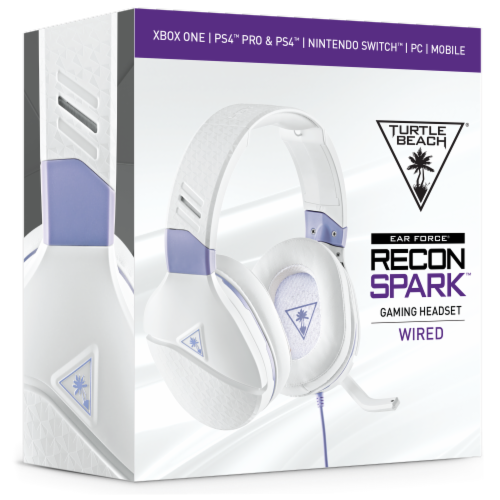 Turtle Beach Recon Spark Gaming Headset White Purple Ct Harris