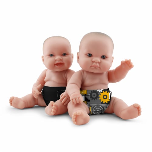 Kanga Care Rumparooz Doll Diaper Set - King & Phantom Perspective: front
