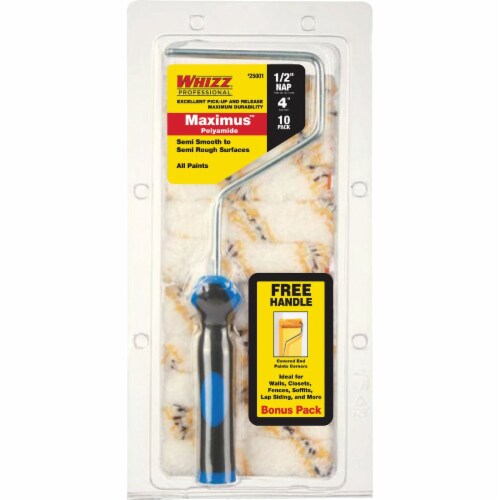 Whizz 10pk4  Mini Roller Cover 25001F Perspective: front