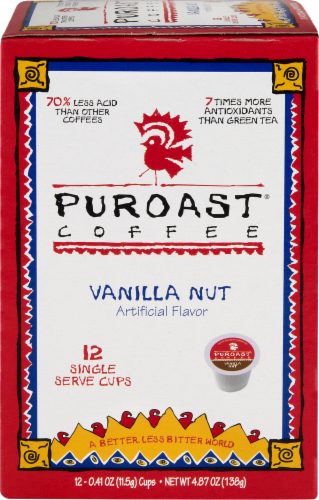 Puroast Vanilla Nut Single-Serve Cups Perspective: front