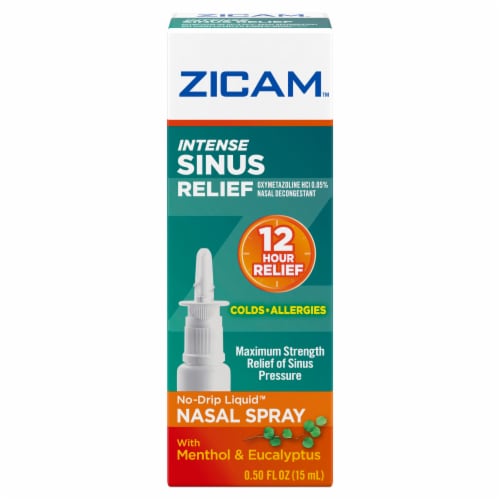 Zicam® Intense Sinus Relief Nasal Spray Perspective: front