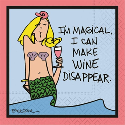 Design Design Magical Cocktail Napkins Perspective: front
