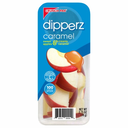Crunch Pak® Dipperz Sweet Apples with Caramel Dip Perspective: front
