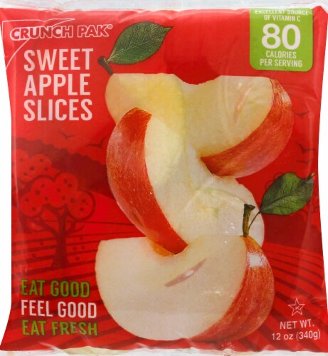 Crunch Pak Sweet Apple Slices Perspective: front