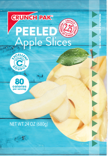 Crunch Pak® Peeled Apple Slices Perspective: front