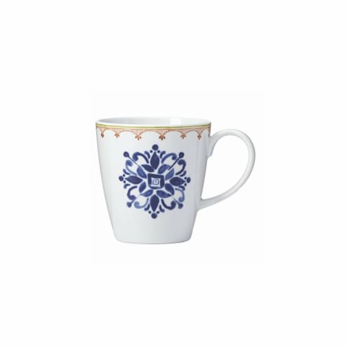 Dansk Northern Indigo Mug, 12 oz Perspective: front