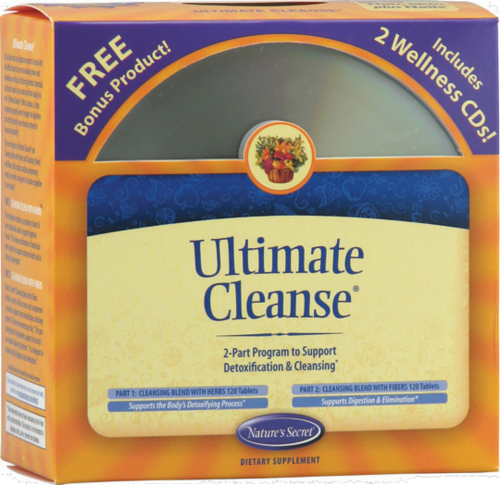 Nature's Secret Ultimate Cleanse Perspective: front
