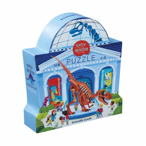 Crocodile Creek® Day At The Museum Puzzle Perspective: front