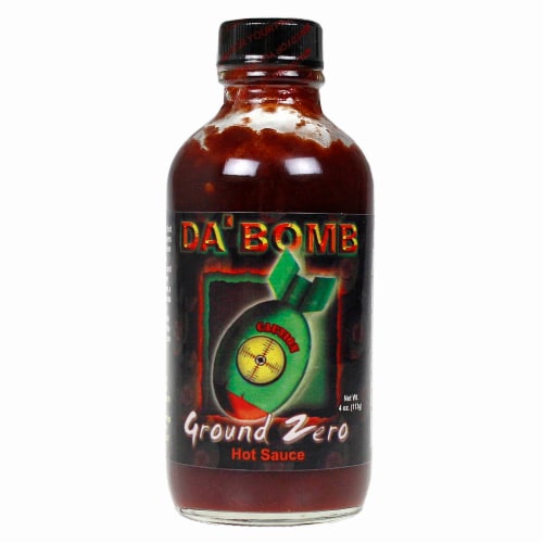 Da'Bomb Ground Zero Hot Sauce Extra Hot Pepper Extract 321,900 Scoville