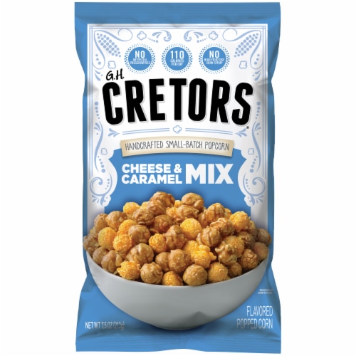 Cretors Cheese & Caramel Mix Perspective: front