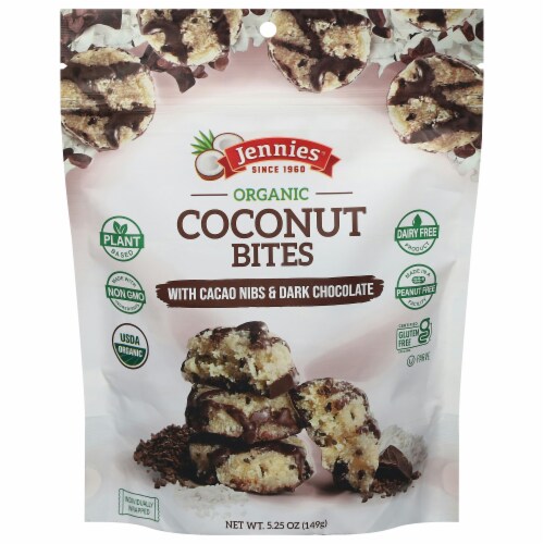 Jennies Macaroon Bite Cacao Nib 5.25 oz, Case of 6 5.25 OZ each Ralphs