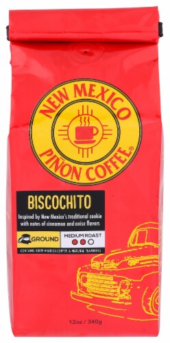 New mexico pinon coffee ground biscochito blend 6 pk 12 oz kroger
