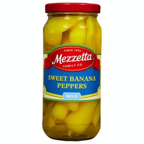 Mezzetta Pepper Sweet Banana Wax 16 oz, Case of 6 - 16 OZ each - Kroger
