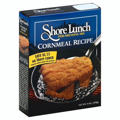 Shore Lunch Mix Butter Cornmeal 9 Oz Perspective: front