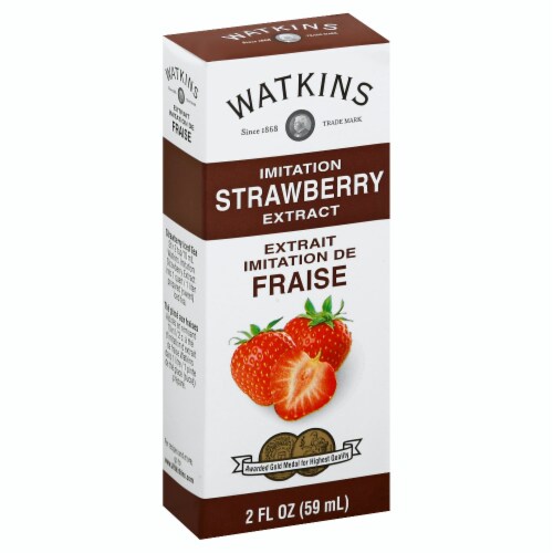 Watkins Strawberry Extract Imitation 2 Fo (Pack of 6) Perspective: front