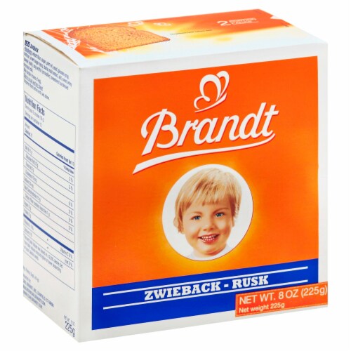 Brandt Zwieback 8 Oz, Case of 10 - 8 OZ each - Kroger
