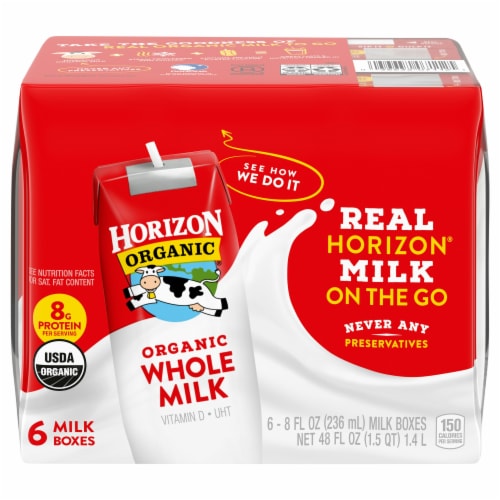 Horizon Milk Whole Plain Perspective: front