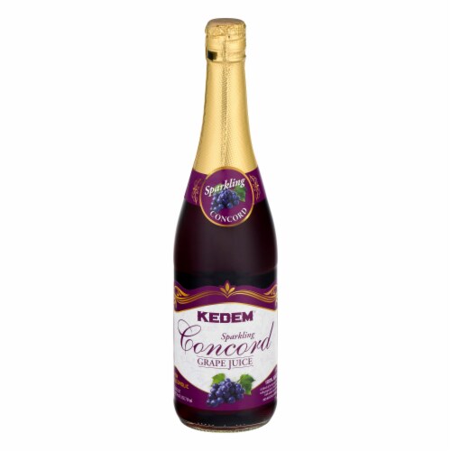 Kedem Juice Sparkling Concord Perspective: front