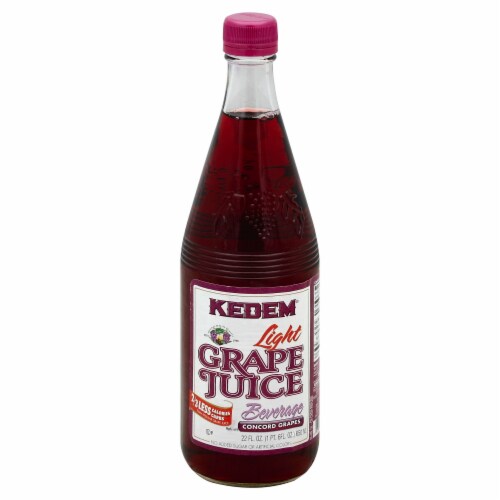Kedem Light Grape Juice Beverage Perspective: front