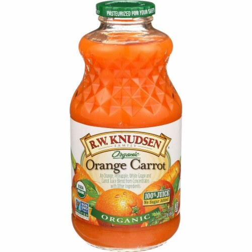 R.W. Knudsen Organic Orange Carrot Juice Perspective: front