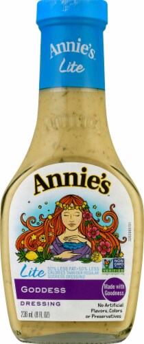 Annie's Homegrown Goddess Lite Dressing 8 fl oz Perspective: front