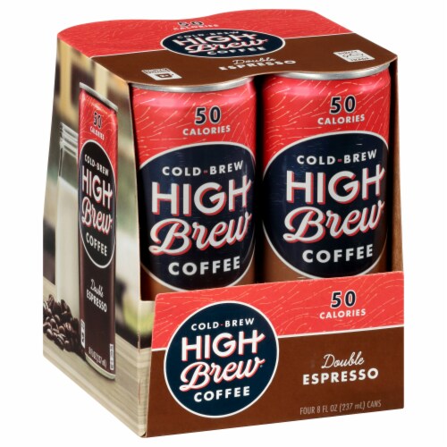 High Brew Coffee, Cold Brew, Double Espresso/Mexican Lebanon