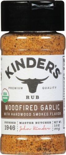 Kinder's Organic Woodfired Garlic Perspective: front