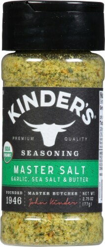Kinder's Organic Master Salt Perspective: front