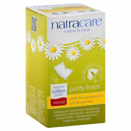 Natracare Panty Liner Wrapped Perspective: front