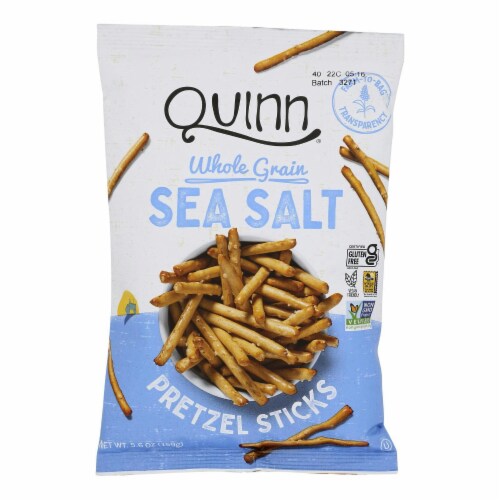 Quinn Pretzels Farm To Bag Classic Sea Salt Gluten Free 8 pk / 5 6 oz