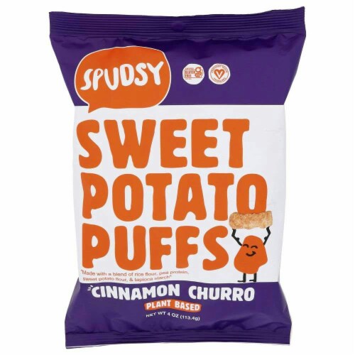 Spudsy Cinnamon Churro Sweet Potato Puffs, 12 pk / 4 oz - Kroger