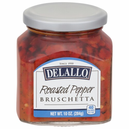 Delallo Roasted Pepper Bruschetta, 6 pk / 10 oz - Fry’s Food Stores