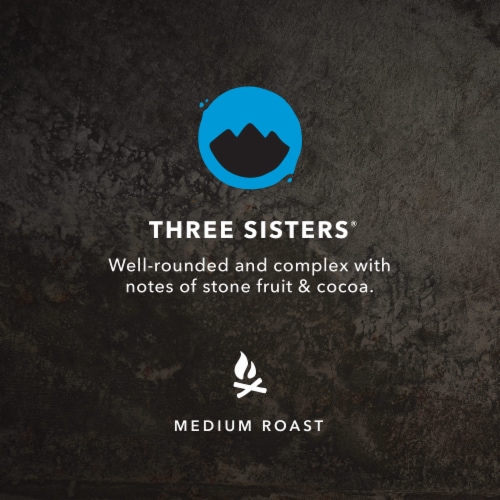 Kicking Horse Coffee Ground Three Sisters Medium Perspective: front