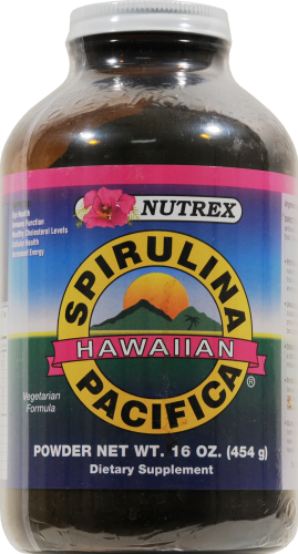 Nutrex Hawaiin Spirulina Pacifica Powder Perspective: front