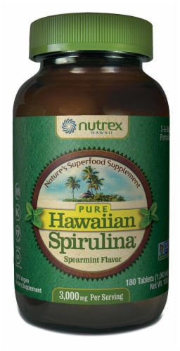 Nutrex Hawaii  Spirulina Pacifica®   Spearmint Perspective: front