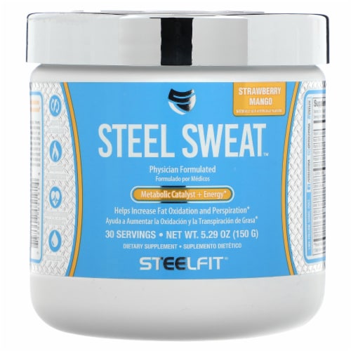 SteelFit Steel Sweat Fat Burning Pre Workout Boost Metabolism