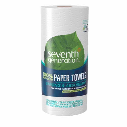 Seventh Generation 100% Recycled Paper Jumbo Paper Towels Perspective: front