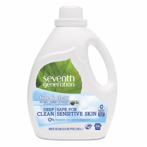 Seventh Generation Free & Clear Liquid Laundry Detergent Perspective: front